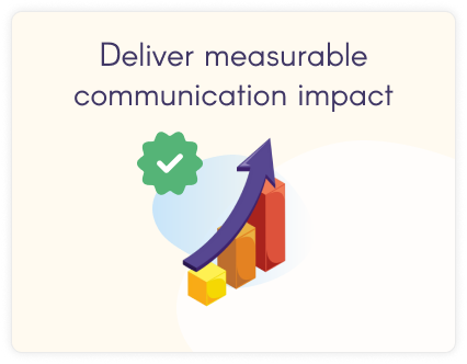 Infographic showing science communication impact on funding and review metrics